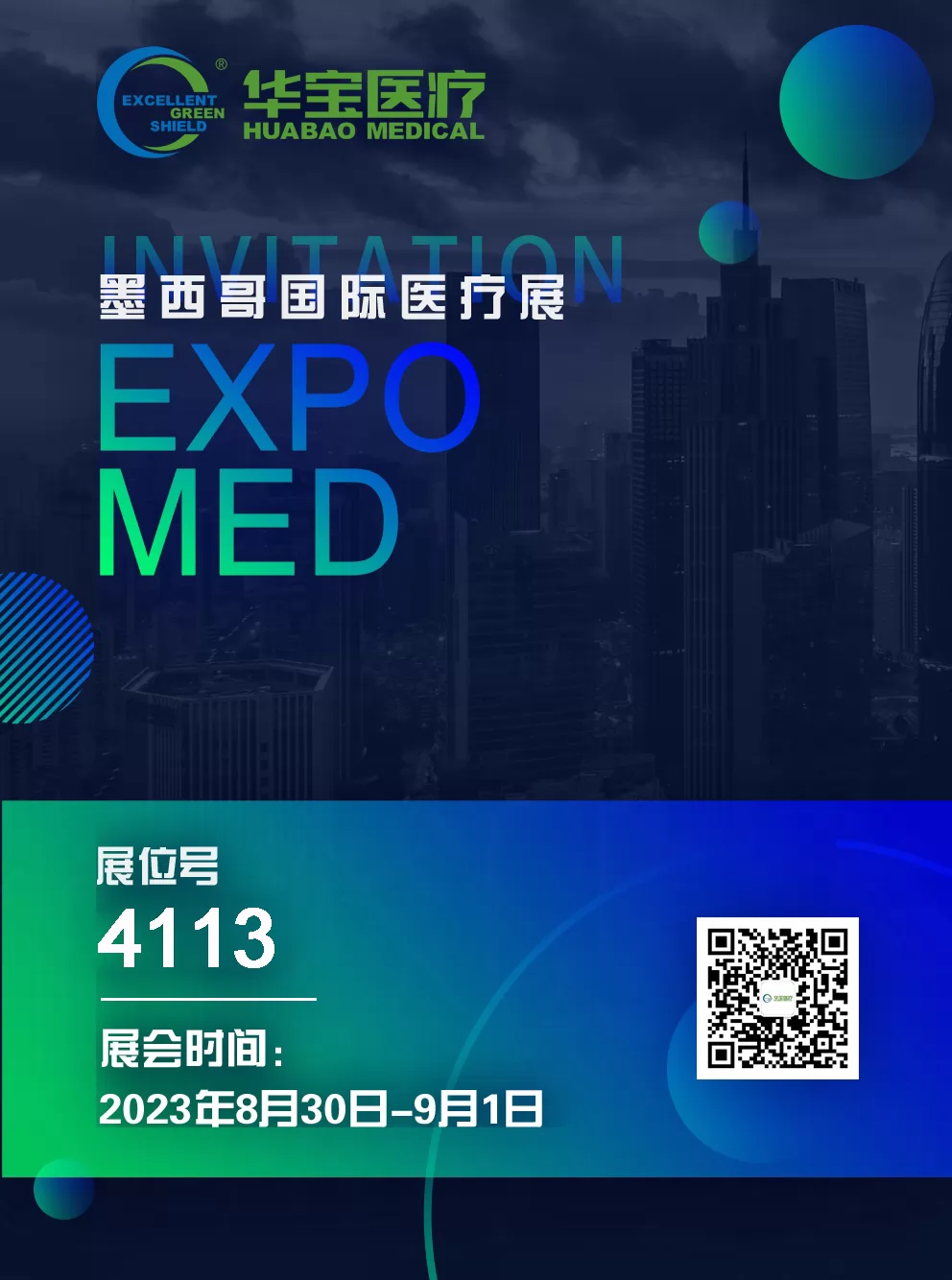 International medical exhibition in Mexico  EXPO MED