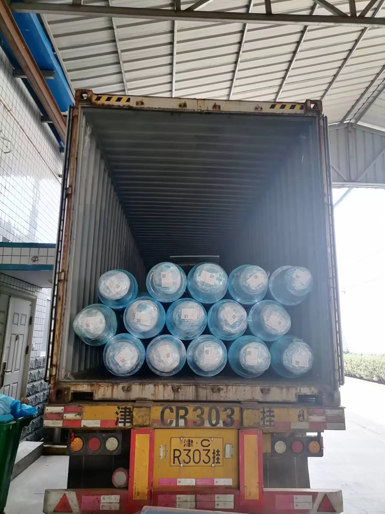 export to Vietnam roll material of PE film and lamiantion
