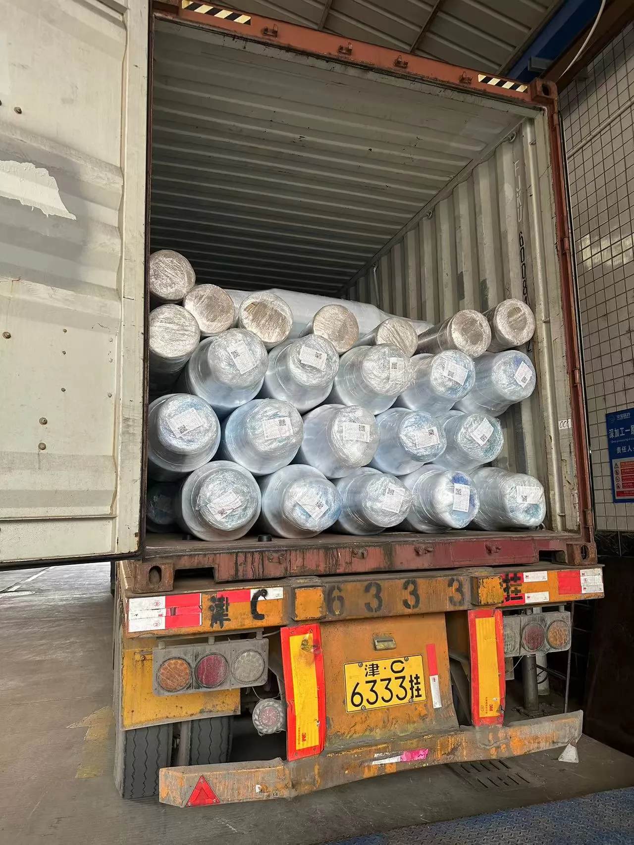 export to Vietnam roll material of PE film and lamiantion and TPE film