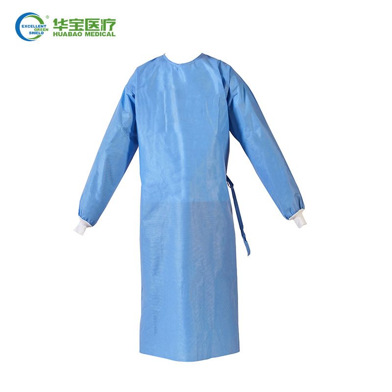 Medical Non-Woven Disposable Surgical Gown Sterile