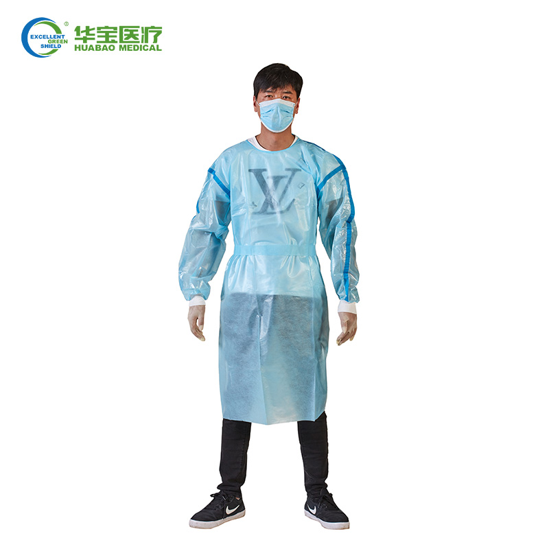 Hospital Disposable Gowns with Sleeves X-Large, Pack of 25 Blue Disposable  Isolation Gowns, PPE Medical Disposable Gown with 45 GSM, Disposable  Surgical Gowns with Elastic Wrists, Neck & Waist - Walmart.com