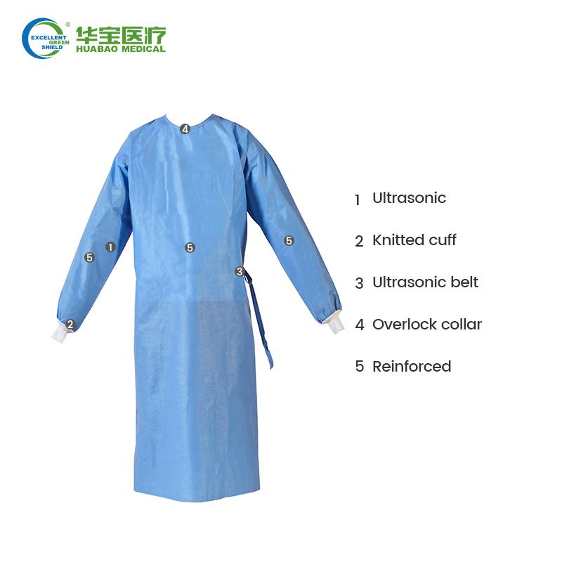 Reinforced Surgical Gown