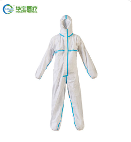 Type 6 Hooded Disposable Coveralls