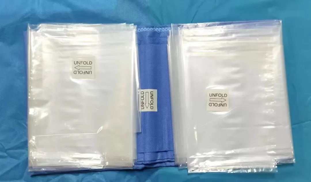 transparent film for surgical drape /equipment cover/Liquid storage bag